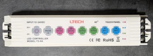 LTECH T3-5A RGB LED Touch Panel Controller | RF Wireless Receiver | 12-24V DC - Picture 1 of 5