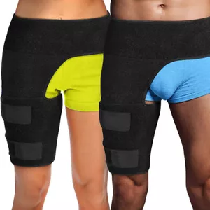 2x Compression Brace Belt for Hip, Sciatica Nerve Pain Relief Thigh Hamstring US - Picture 1 of 18
