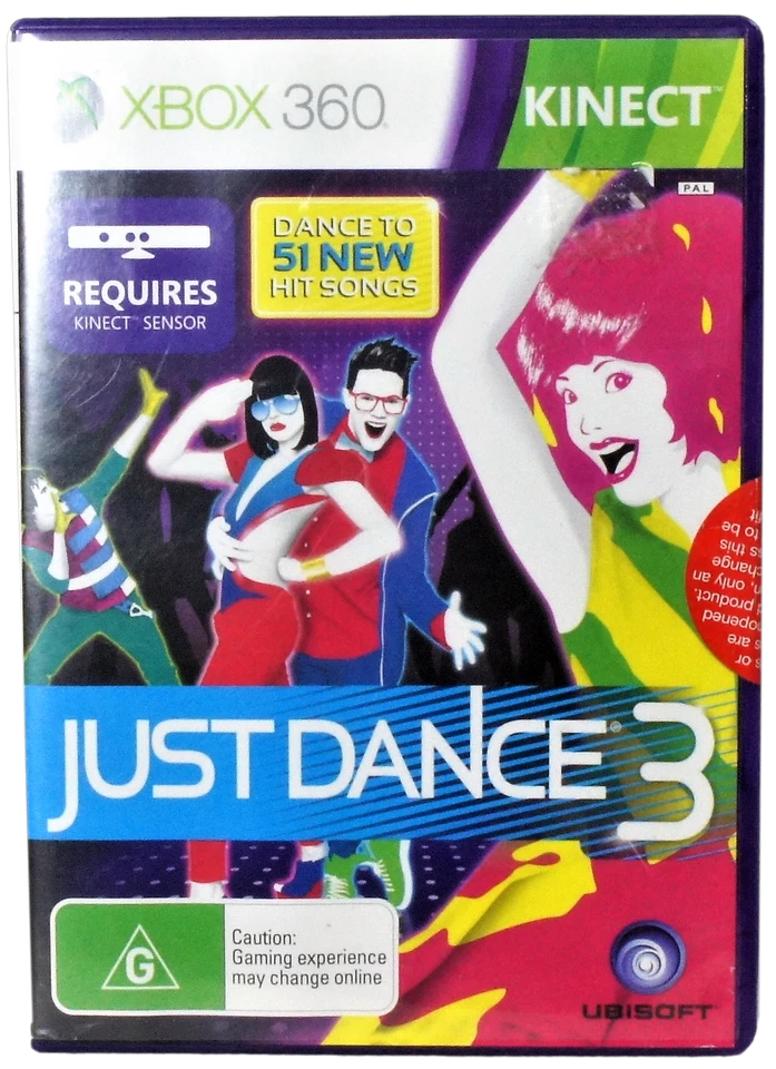 Just Dance 3 XBOX 360 PAL *Sealed* XBOX360 - Image 1 of 3