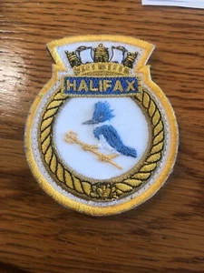 VINTAGE HMCS Halifax EMBROIDERED PATCH - Picture 1 of 2