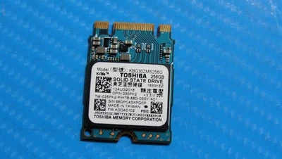 Dell 5570 Toshiba 256GB NVME M.2 SSD Solid State Drive KBG30ZMS256G 35PK2 - Image 1 of 2