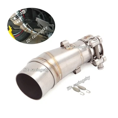 Tubo de escape de enlace medio antideslizante 51 mm para Kawasaki Ninja 300 250 Z300 2013-2016 Foto 1 de 4