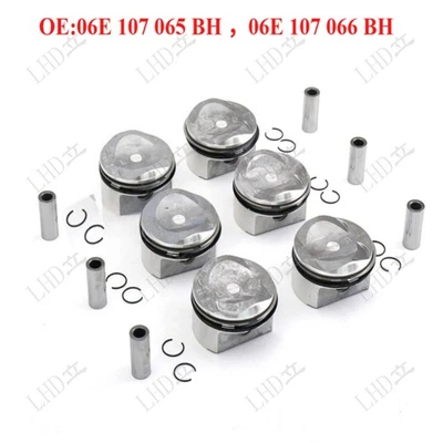 Piston and Ring Set Φ85.5 mm For Audi A4, A5, A6, Q5 CALA CALB V6 3.2 FSI  - Image 1 of 4