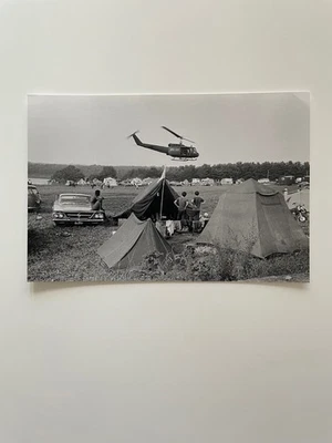 Fotografía de Woodstock firmada por el Barón Wolman 1969 Foto 1 de 2
