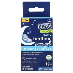 Mommy's Bliss, Bio Baby Bedtime Paci Gel, Alter 2 Monate+, 15g | Original - Bild 1 von 2