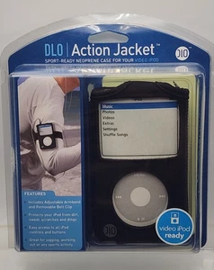 DLO Action Jacket Case Video IPod Black PN 009-0530 New - Picture 1 of 4