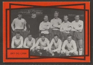 MONTY GUM-FOOTBALL TEAMS 1968- SKY OG LYNN - Picture 1 of 2