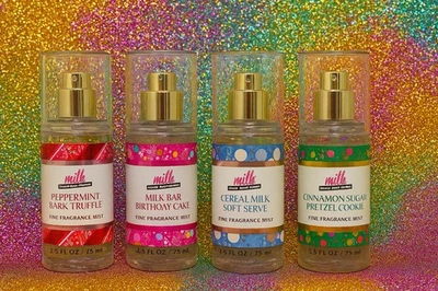 2025 Collaboration MILK BAR TRAVEL SIZE FRAGRANCE MIST~ YOUR CHOICE~SHIP FREE! - Image 1 of 4