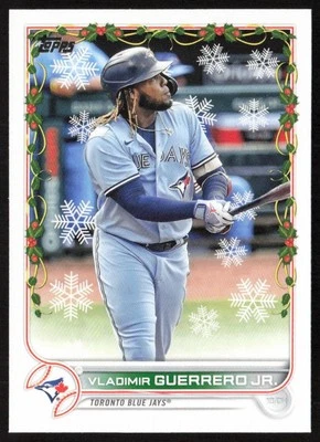 2022 Topps Holiday Vladimir Guerrero Jr. #HW10 Toronto Blue Jays - Image 1 of 2