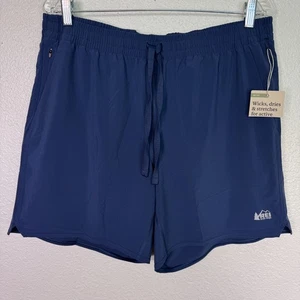REI Active Pursuits 7" Shorts Herren Large sportlich ungefüttert UPF 50 NEU blau L - Bild 1 von 10