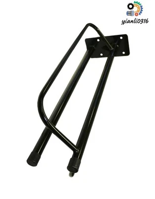 Heavy Duty Wall Mounted Saddle Rack Bag Freestanding Saddle Rack Black Metal - Image 1 of 4
