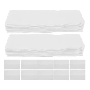200 Pcs Three Folds of Hand Paper Bathroom Napkins Guest Disposable - Picture 1 of 12
