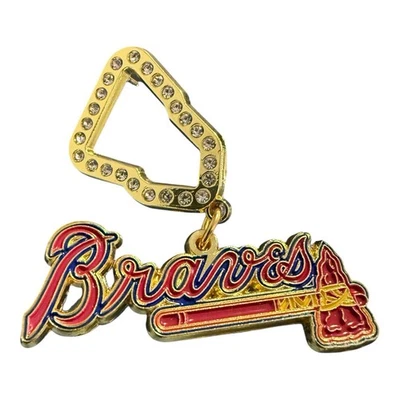 NEW ERA ATLANTA BRAVES HAT PIN - Image 1 of 3