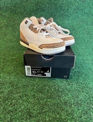Toddlers Size 10C - Nike Air Jordan Retro 3 'Palomino' (TD) DM0968-102 - Image 1 of 4