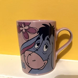 Disney Winnie the Pooh's Eeyore Pastel Pink Lilac Mug Unused - Picture 1 of 3