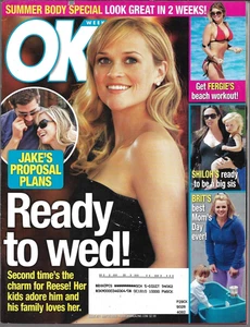 REESE WITHERSPOON - OK! Tabloid May 26, 2008 - LIKE NEW - Picture 1 of 1
