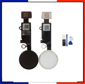 BOUTON HOME IPHONE 7 et 7 PLUS iPhone 8 - 8 PLUS Sans Bluetooth NAPPE COMPLET - Photo 1 sur 2