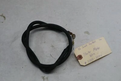 OEM Suzuki Motorcycle Starter Motor Wire 2002 GSXR600 Silver 33810-35F00 - Image 1 of 2