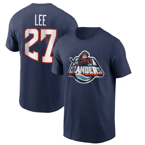 Anders Lee New York Islanders r Shirt - Navy Unisex Cover