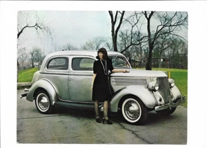 1936 Ford Sedan All Steel Body Made from ALLEGHENY LUDLUM STEEL - Picture 1 of 2