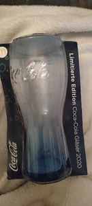 Coca-Cola Glas Org.Mc Donald`s Coca Cola Glas 2020 in Nachtblau Neu UNBENUTZT! - Bild 1 von 4