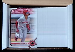 LOTE 250X - ALLAN CERDA REDS 2022 BOWMAN DRAFT #BD-22 - Imagen 1 de 3