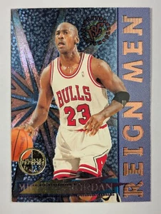 1995-96 Topps Stadium Club Reign Men #RM2 Michael Jordan Members Only - Picture 1 of 2