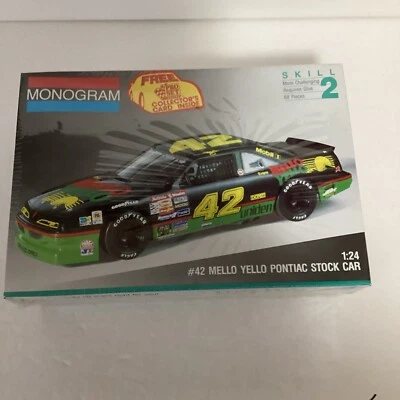 Monogram, Stock Car,#42 Mello Yello Pontiac, Model 1/ 24 Scale ￼ - Image 1 of 4