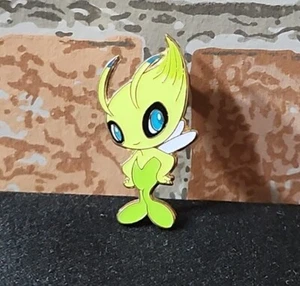 2016 Pokemon Collectors Pin Celebi Official Enamel Mythical TCG Collection NEW - Picture 1 of 2