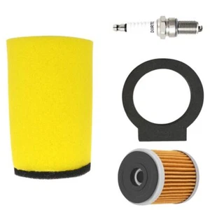 Tune Up Kit Spark Plug Oil & Air Filter For Yamaha Big Bear 350 Kodiak 400 4x4  - Picture 1 of 1
