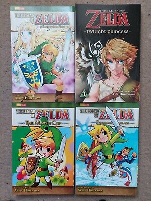 Legend Of Zelda Manga Graphic Novel Bundle 3 - Twilight Princess And Others • 4£