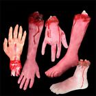 Scary Decoration Halloween Costume Horror Props Lifesize Bloody Hand Latex Toys