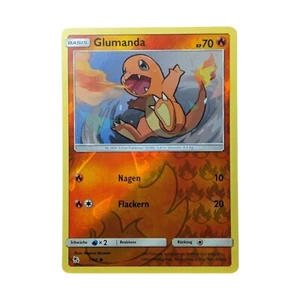 Pokémon TCG Karte Glumanda Reverse Holo || Verborgenes Schicksal - 7/68 || NM DE - Bild 1 von 2