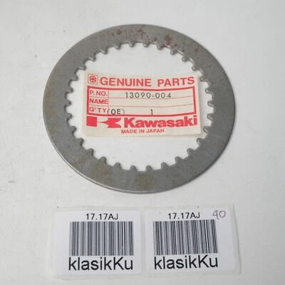 Kawasaki 1970-1981 G3 G4 KD100 KE100 KH100 фрикционная пластина муфты ПОДЛИННАЯ - Изображение 1 из 4