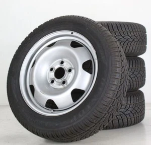 VW T5 T6 Multivan Winterräder Dunlop Felgen 17 Zoll Stahlfelgen 7E0601027B - Bild 1 von 5