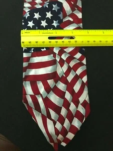 Rot Weiß Blau All American Krawatte, Patriotisch USA - Bild 1 von 3
