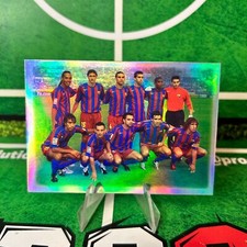 FC TEMPLATE BARCELONA FOIL 550 - MUNDICROMO LEAGUE CHIPS 2005 2006 CARD