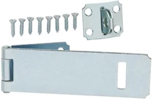 6 Zoll Sicherheits-Haspel Stahl Schwerlast verzinkt #34660 Marke: Tuff Stuff - Bild 1 von 1