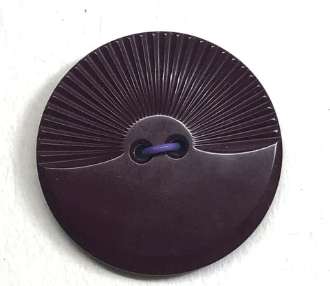 Maroon #17  Vintage Colt Plastic Button Cover