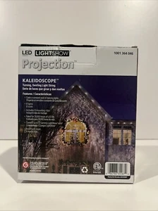 Gemmy LED Lightshow Projection 12 ft 8 Large White Bulbs Light String Rare NIB - Picture 1 of 2