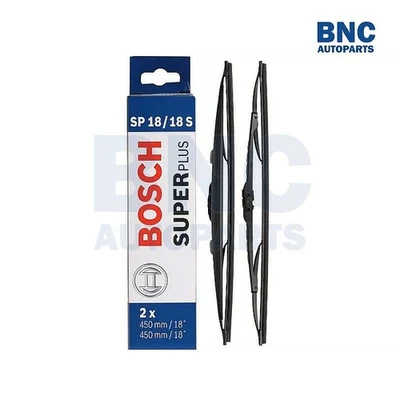 Bosch Superplus Spoiler Front Wiper Blade Set for Volvo 240 - 1974-1993 - Image 1 of 3