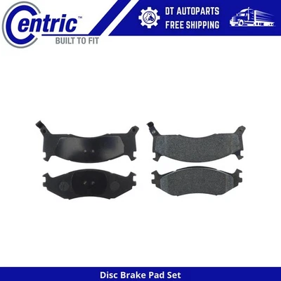 Para Chrysler Daytona 1991-1992 | Pastillas de freno de disco delanteras centradas | Semimetálicas Foto 1 de 4