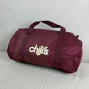 Bolsa de lona de comida vintage de chiles borgoña - Imagen 1 de 7