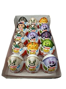 ๐ Kinder Joy Halloween Eggs , 0.7 oz., 15 ct. GLOW IN THE DARK TOY! 2023 - Picture 1 of 1
