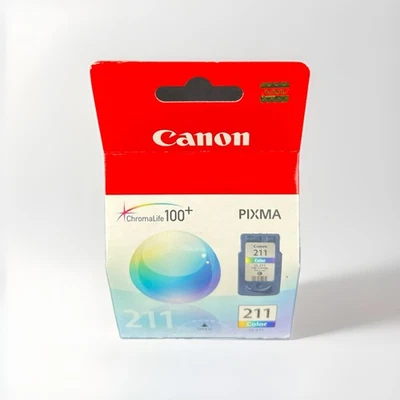 New Sealed Genuine Canon CL-211XL High-Yield Tri-Color Ink Cartridge - Image 1 of 3