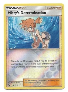 Misty's Determination 62/68 Hidden Fates Reverse Holo Pokemon TCG - NM - Picture 1 of 2