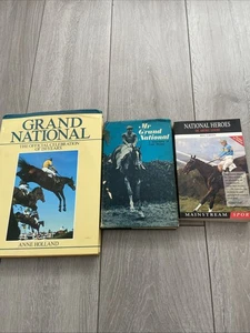 3 Grand National Themed Horse Racing Books - Picture 1 of 4