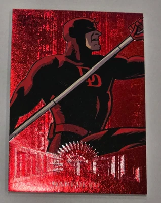 2017 Marvel Spider-Man PRECIOUS METAL GEM CARDS Red PMG #48 Daredevil /99 - Image 1 of 2