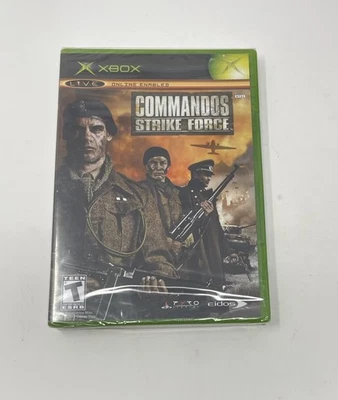 Commandos: Strike Force for Microsoft XBOX New Factory Sealed Y Folds - Image 1 of 4