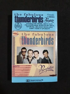 THE FABULOUS THUNDERBIRDS - 'Portfolio' Cassette Tape Album 1987 - Picture 1 of 4